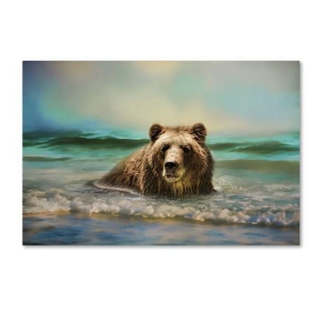 Jai Johnson 'Early Morning Swim' Canvas Art,16x24